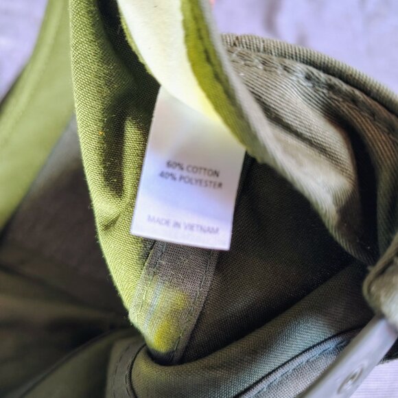 Anthem Hat Cap Snap Back Green Patch Logo Panel Casual Mens - Picture 11 of 12